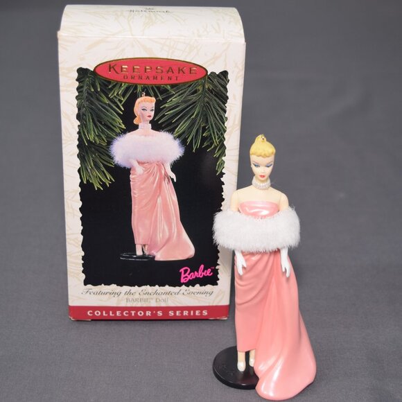 Hallmark Keepsake Christmas Ornament Enchanted Evening Barbie QXI6541 1996 - Picture 10 of 10
